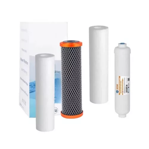 Aquafilter 4 részes elő és utó-szűrőbetét szett RO rendszerekhez - FCCBL-P