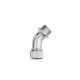 45°-os elfordító adapter zuhanyszűrőkhöz 1/2"x1/2" fém