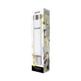   GasUp Quokka Bianko szódakészítő géphez palack (800 ml) - ezüst