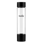 GasUp Quokka Nero szódakészítő géphez palack (800 ml) - Fekete