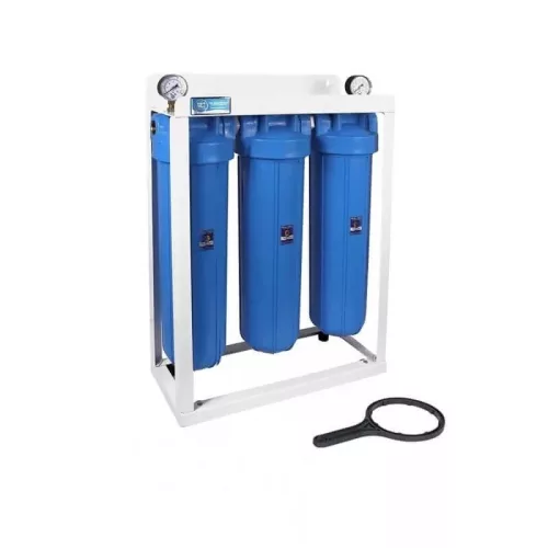Aquafilter HHBB20B központi vízszűrőház rendszer nyomásmérőkkel