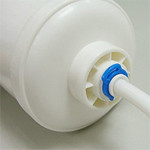 PurePro 1 mikronos polipropilén mechanikai szűrő -FEMALE quick csatlakozós- 12" x 2,5", In-Line - QF