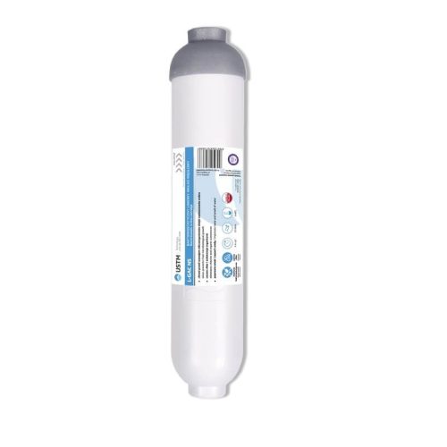 USTM Antibakteriális Aktív szén szűrőbetét AICRO-AB - BELSŐMENETES - 10" x 2", In-Line - BM