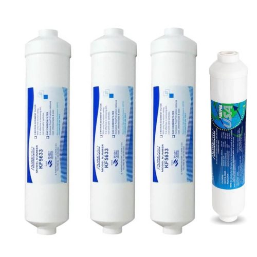 PurePro RO elő+utószűrőbetét szett-4, "M" szériához - In-Line - belsőmenetes