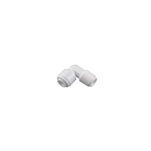 Külsőmenetes "L" könyök bekötő-idom 3/8" cső x 1/4" menet - Quick