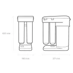 Aquaphor Morion OZMO RO-101S 4 lépcsős ozmózis víztisztító