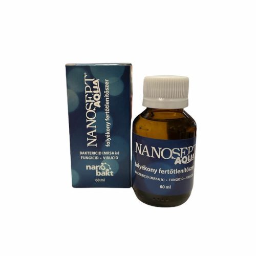 Nanosept Aqua fertőtlenítő víztisztítókhoz 60 ml
