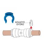 Quick gyorscsatlakozó rögzítőgyűrű (patkó) 3/8" cső