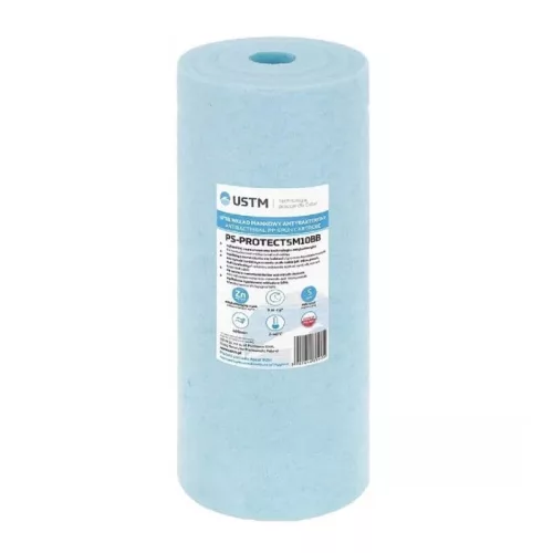 USTM Antibakteriális üledék-szűrőbetét - 5 mikron 10 x 4,5" - BigBlue szűrőbetét