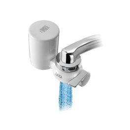   LAICA Genova HYDROSMART rendszerű csapra szerelhető mikroplasztik-stop vízszűrő + LAICA fém palack