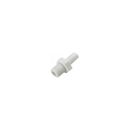 Tömlős külsőmenetes egyenes bekötő-idom 1/4" menet x 1/4" tömlő vég
