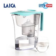   LAICA mikroplasztik- Stop vízszűrő kancsó mechanikus kijelzővel (kancsó + mikroplastic-stop szűrőbetét + 3 db bi-flux szűrőbetét)