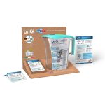 LAICA mikroplasztik- Stop vízszűrő kancsó mechanikus kijelzővel (kancsó + mikroplastic-stop szűrőbetét + 3 db bi-flux szűrőbetét)