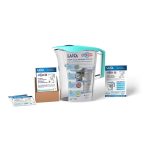 LAICA mikroplasztik- Stop vízszűrő kancsó mechanikus kijelzővel (kancsó + mikroplastic-stop szűrőbetét + 3 db bi-flux szűrőbetét)