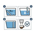 COFFIX CF101 - Jura Claris Blue kávégéphez kompatibilis szűrőbetét