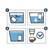   COFFIX CF105 - Saeco, Philips Brita Intenza+ kávégépekhez kompatibilis szűrőbetét