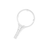 10"-os Big Blue szűrőház 2 db-os konzolon szűrőház kulccsal szűrő nélkül