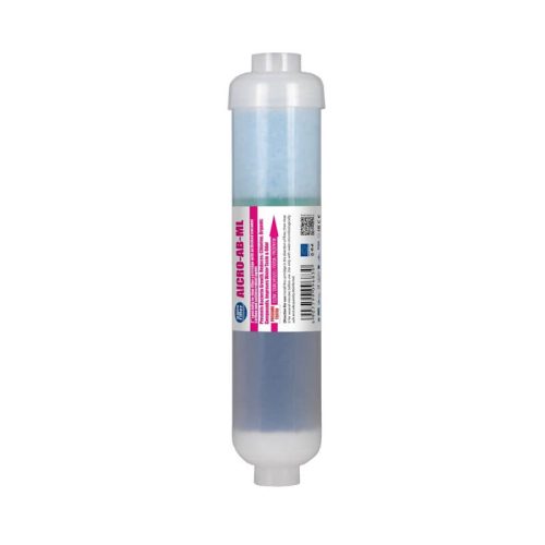Aquafilter Aktív szén szűrőbetét, antibakteriális, kókuszhéj - AICRO-AB - BELSŐMENETES - 10" x 2", In-Line - BM