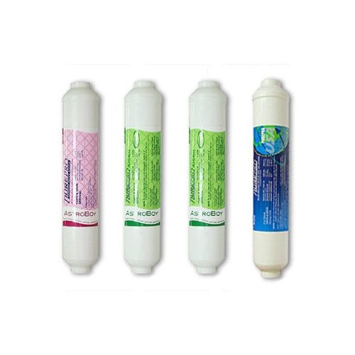 PurePro RO elő+utószűrőbetét szett-4 ASTROBOY - In-Line - belsőmenetes