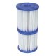 BESTWAY I. típusú szűrőbetét- 2db FFH 018