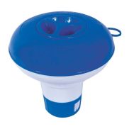   BESTWAY Flowclear úszó vegyszer adagoló beépített vegyszerfogóval medencéhez, kék