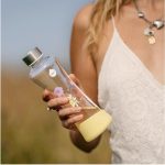 EQUA Flowerhead Daisy üvegkulacs - 550 ml