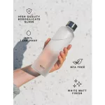 EQUA Mismatch Velvet Black üvegkulacs - 750 ml