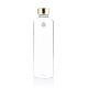 EQUA Mismatch White üvegkulacs arany kupakkal - 750 ml