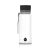 EQUA Sima fekete kulacs (BPA mentes) - 600 ml