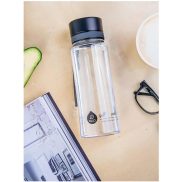 EQUA Sima fekete kulacs (BPA mentes) - 600 ml