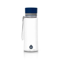 EQUA Sima kék kulacs (BPA mentes) - 600 ml