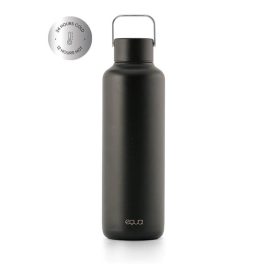 EQUA Timeless 1000 ml rozsdamentes acél kulacs - DARK