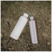 EQUA Timeless 1000 ml rozsdamentes acél kulacs - FEHÉR