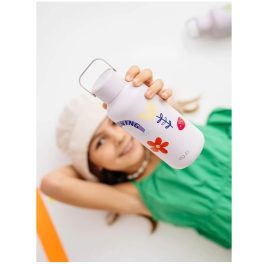   EQUA Timeless KIDS 600 ml rozsdamentes acél kulacs - FLWR PWR