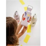 EQUA Timeless KIDS 600 ml rozsdamentes acél kulacs - FLWR PWR