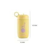 EQUA rozsdamentes acél kulacs 400 ml - ZSIRÁF