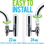 Geyser Euro, csapra szerelhető víztisztító tartalék szűrőbetéttel