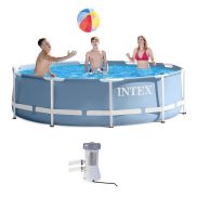 INTEX KrystalClear, Papírszűrős vízforgató 3,8m3/h